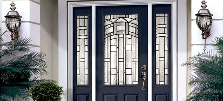 Stained Glass Door Panels in Vero Beach, FL