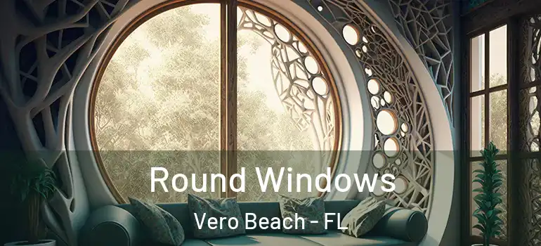 Round Windows Vero Beach - FL
