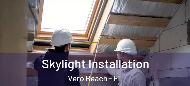 Skylight Installation Vero Beach - FL