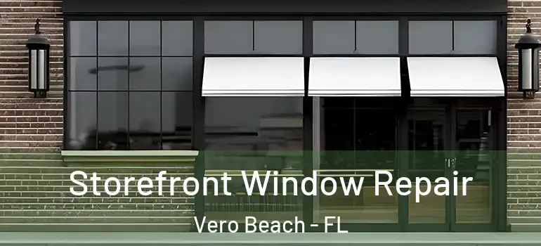 Storefront Window Repair Vero Beach - FL