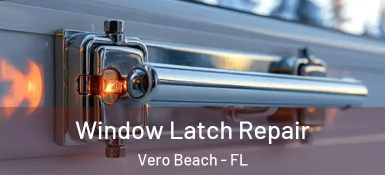 Window Latch Repair Vero Beach - FL